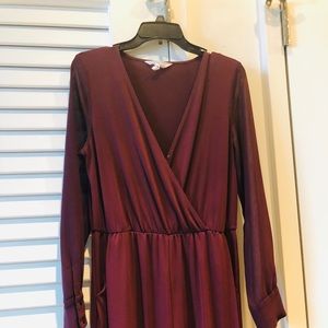 BCBG Purple Jumpsuit-M